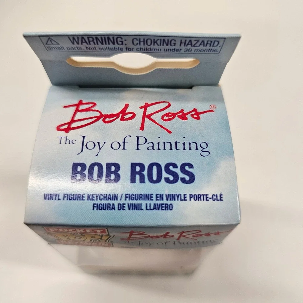 Funko Pocket Pop Keychain Bob Ross The Joy of Painting Vinyl Figure 30302